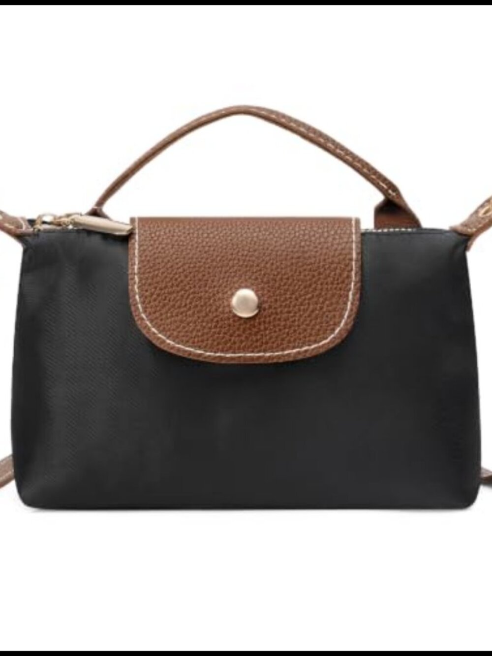 RNIEGA Mini Crossbody Bag Nylon Handbag Purse Phone Bag Multi-Way